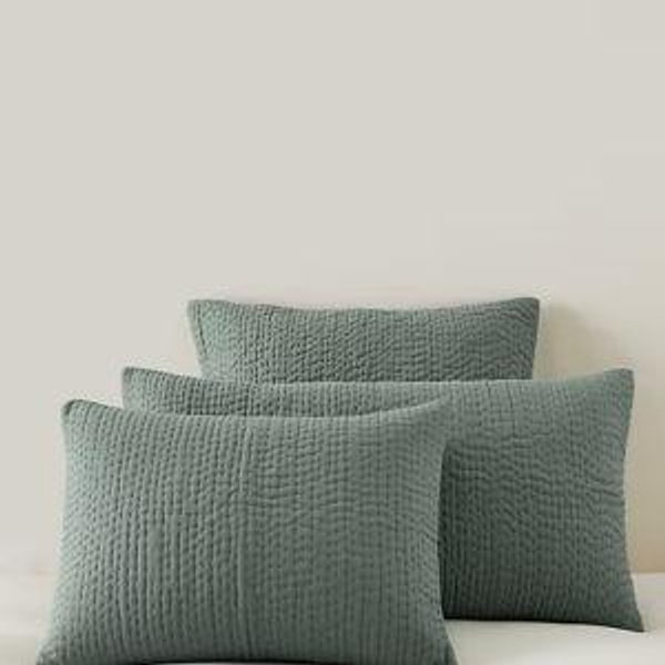 Dream Sham in Cypress Green