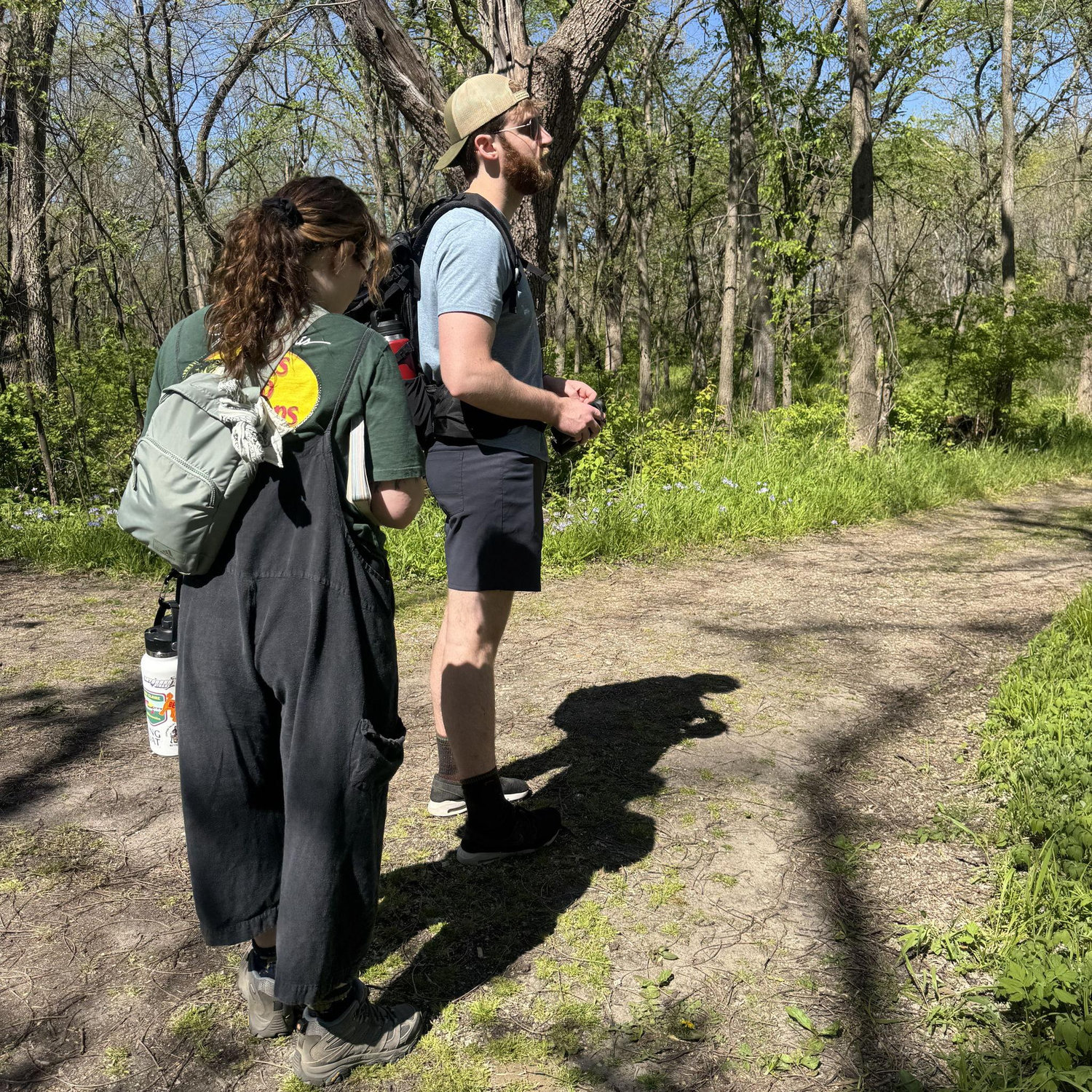 Birding near Northfield, MN 2026 (peep the binocs)