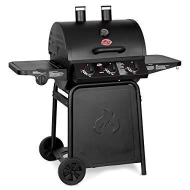 Char-Griller E3001 Grillin' Pro 40,800-BTU Gas Grill, Black