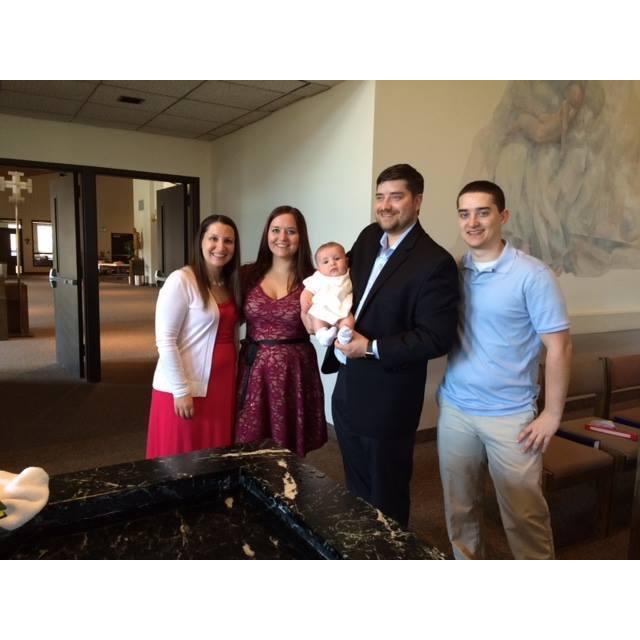 Our nephew Alex's baptism!
