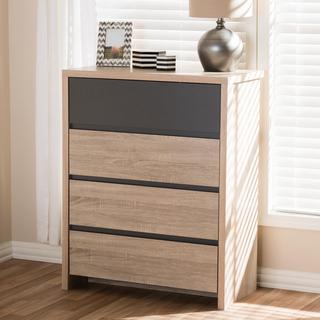 Two-Tone 4-Drawer Chest