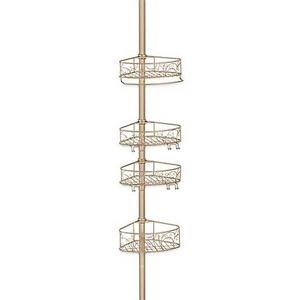 InterDesign® Twigz Tension Shower Caddy in Pearl Champagne