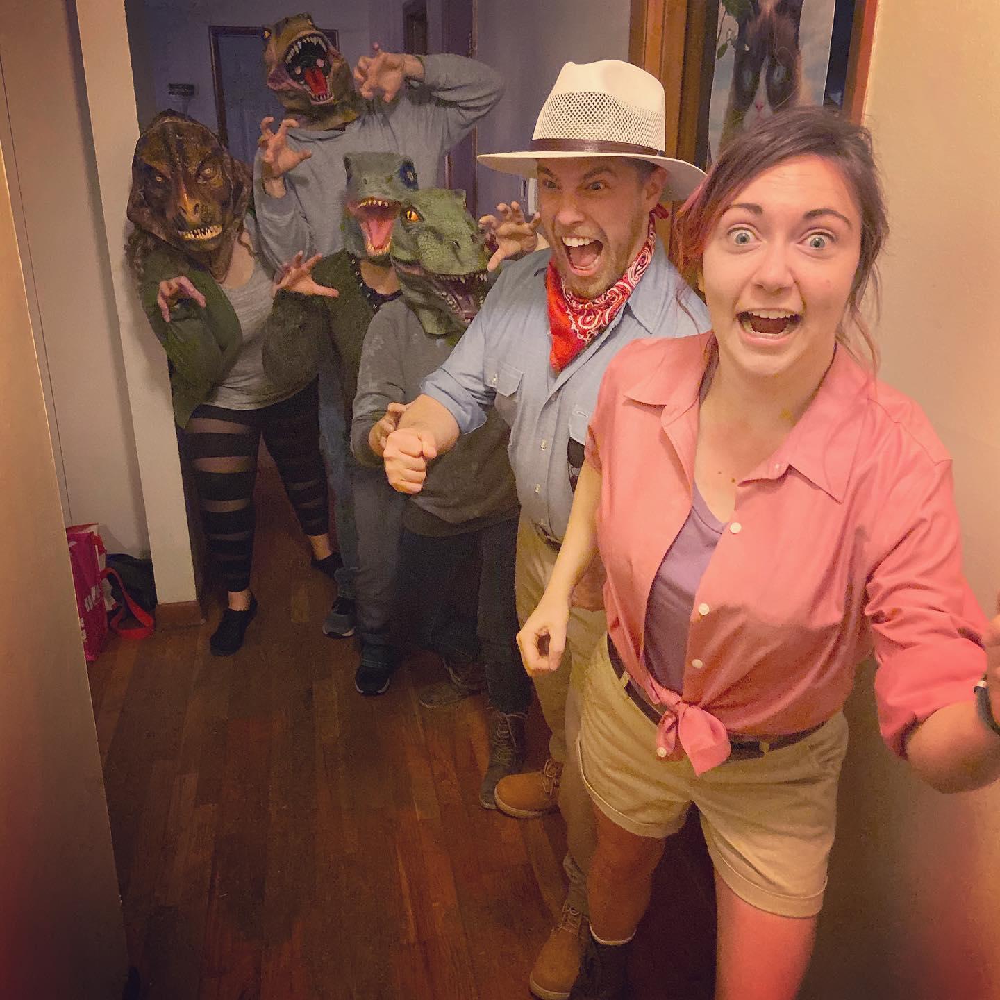 Our brilliant couple's Halloween costume