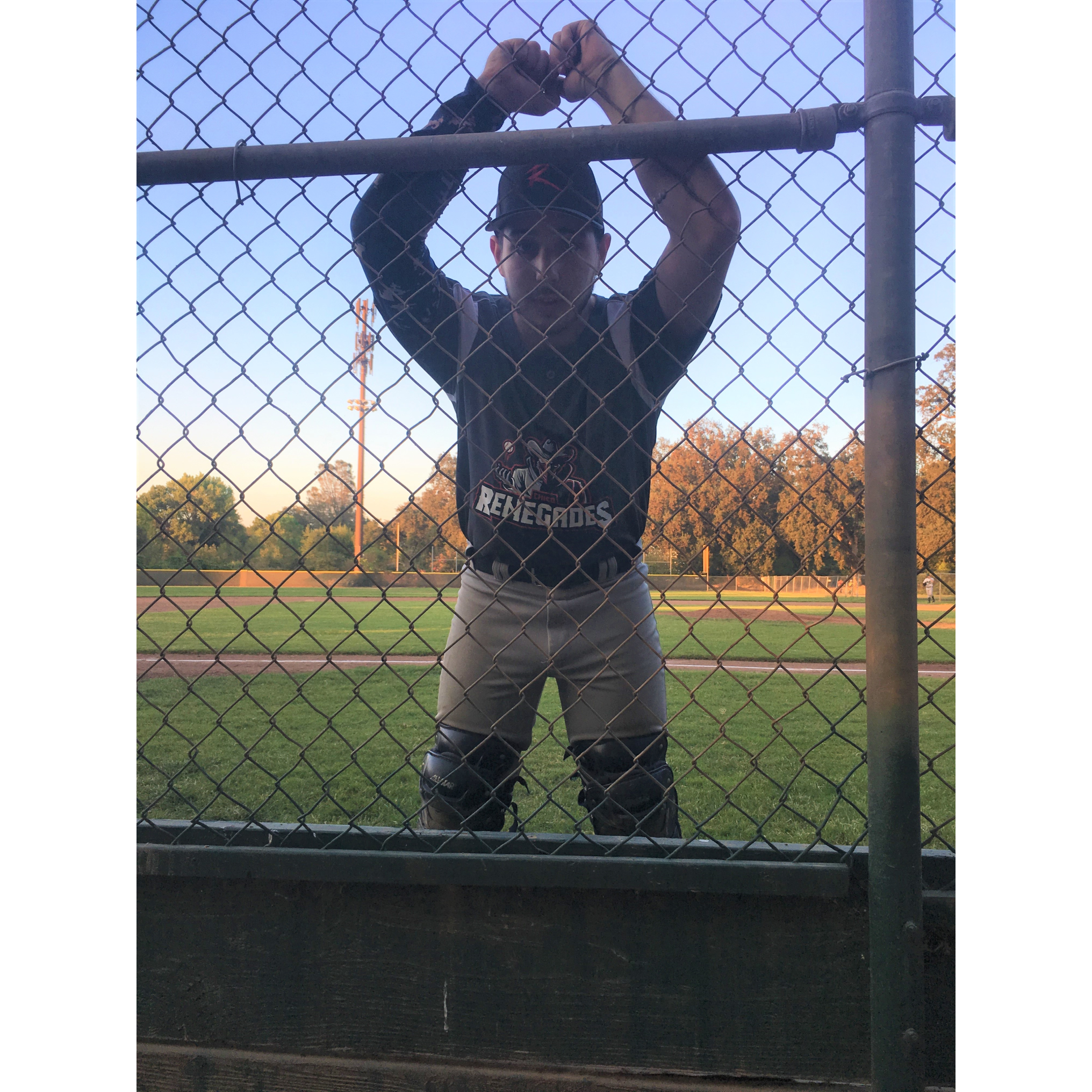 One of the MANY MANY ball games I would go to to watch and cheer on Kadin. There will definitely be more to come.