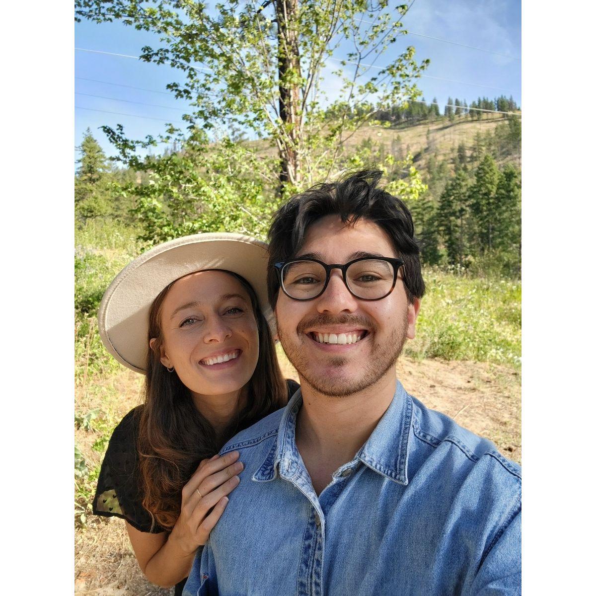 Celebrating our first anniversary in Leavenworth