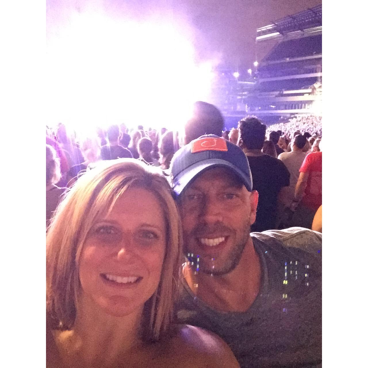 Our first Coldplay concert together!