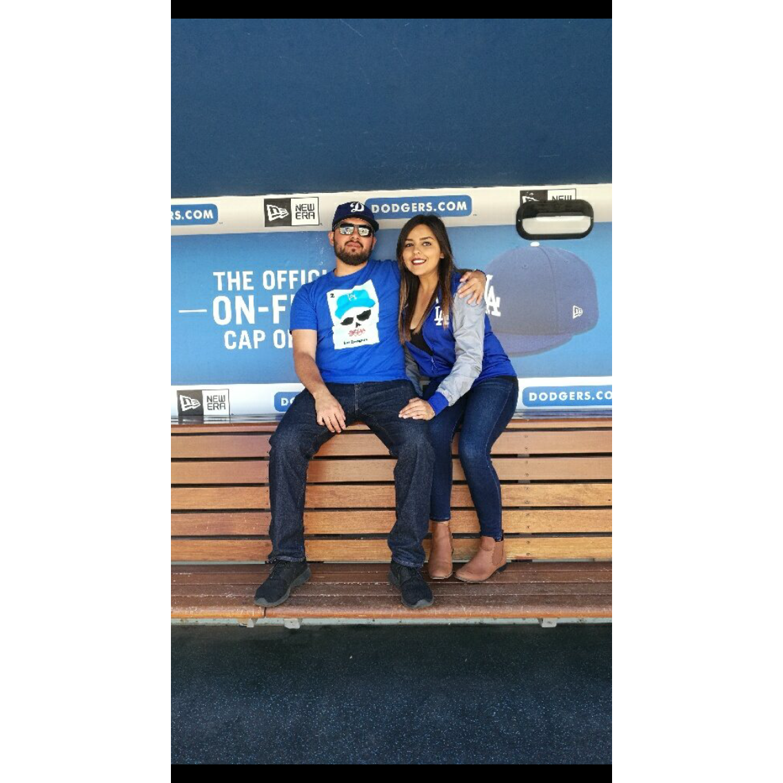 One of many Dodgers games!