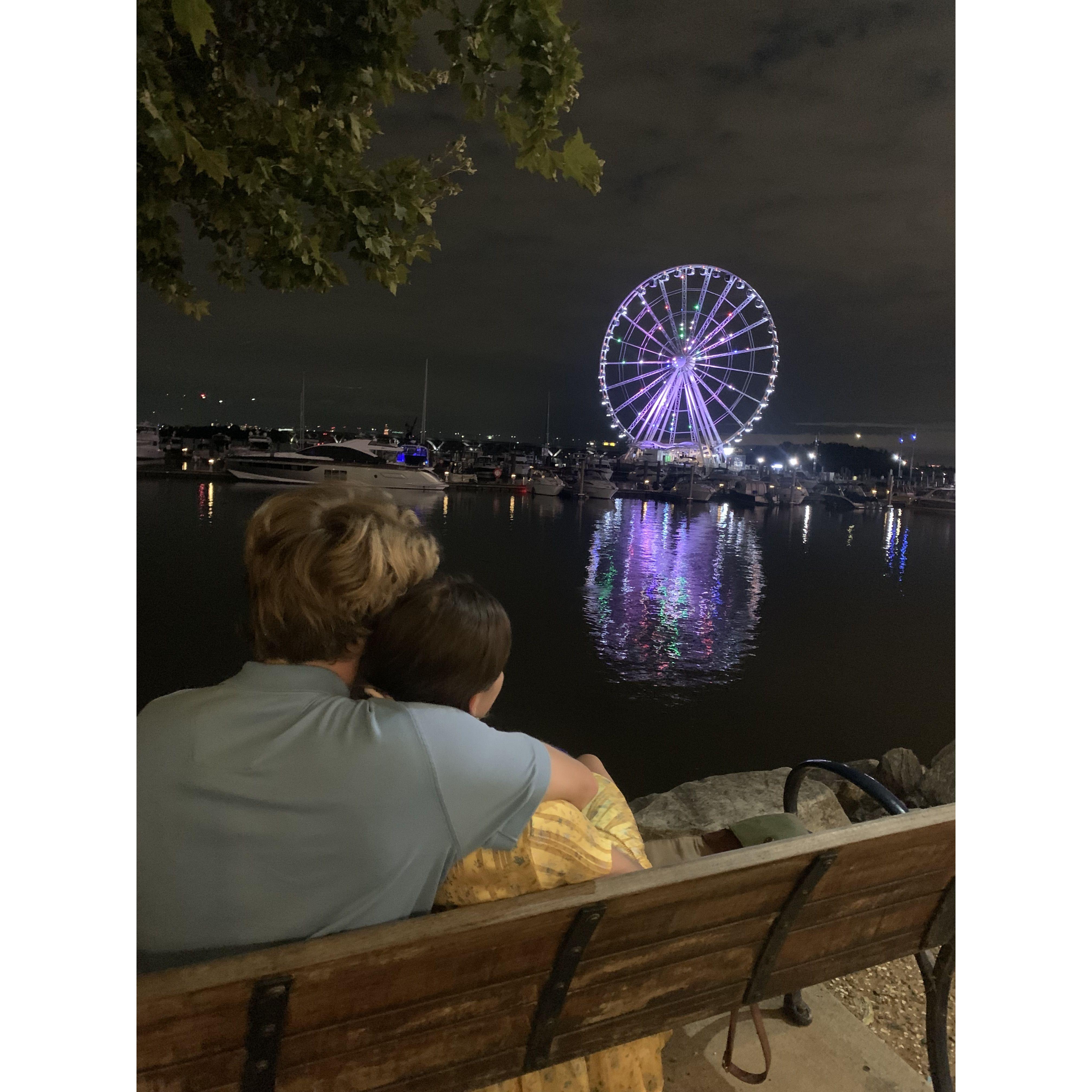Random woman asked if she could take this "artsy" picture for us lol