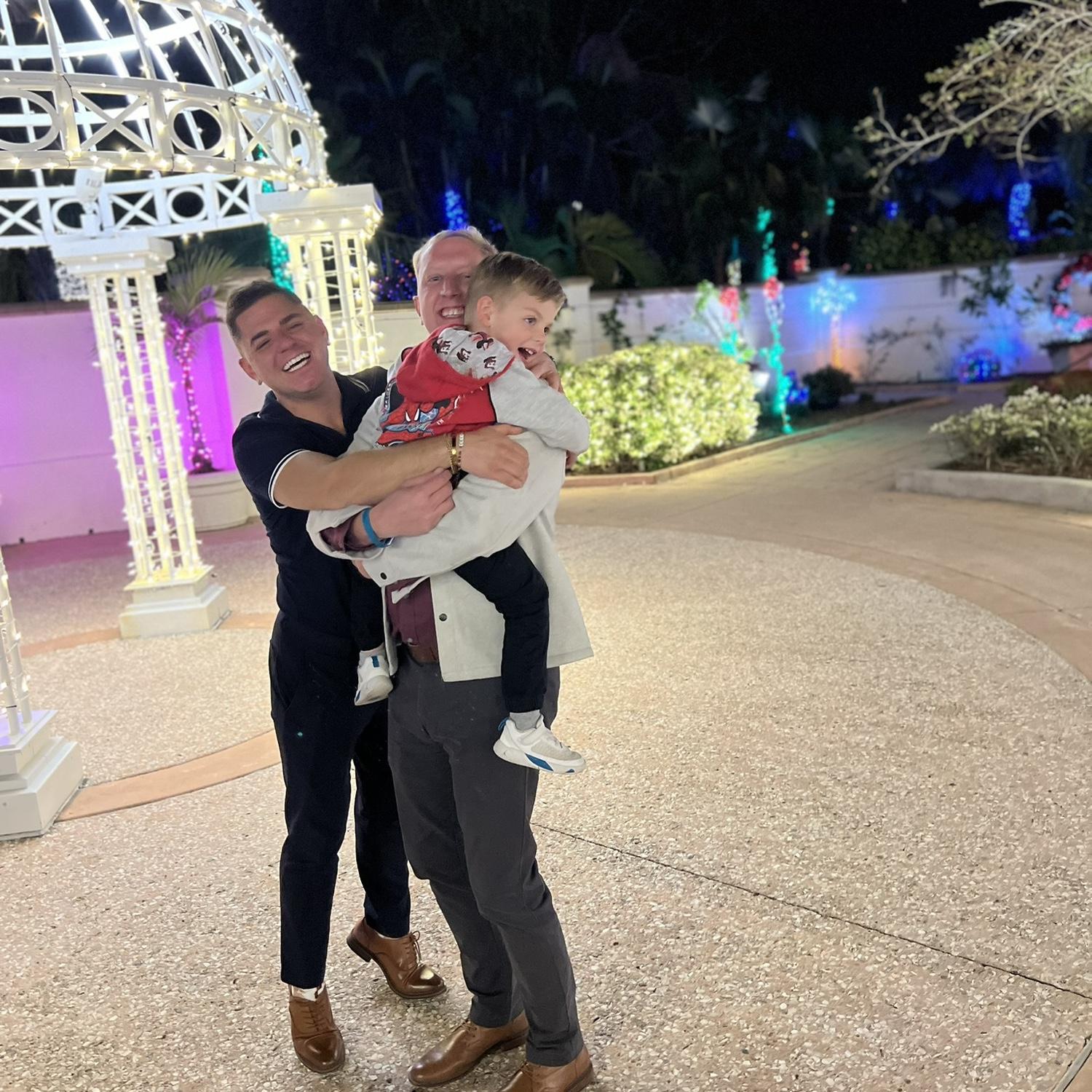 Our Luca so happy to be apart of our special moment!