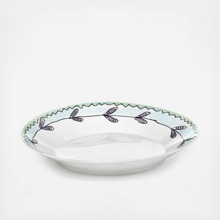 Midnight Flowers Blossom Medium Deep Plate by Marni, Set of 2