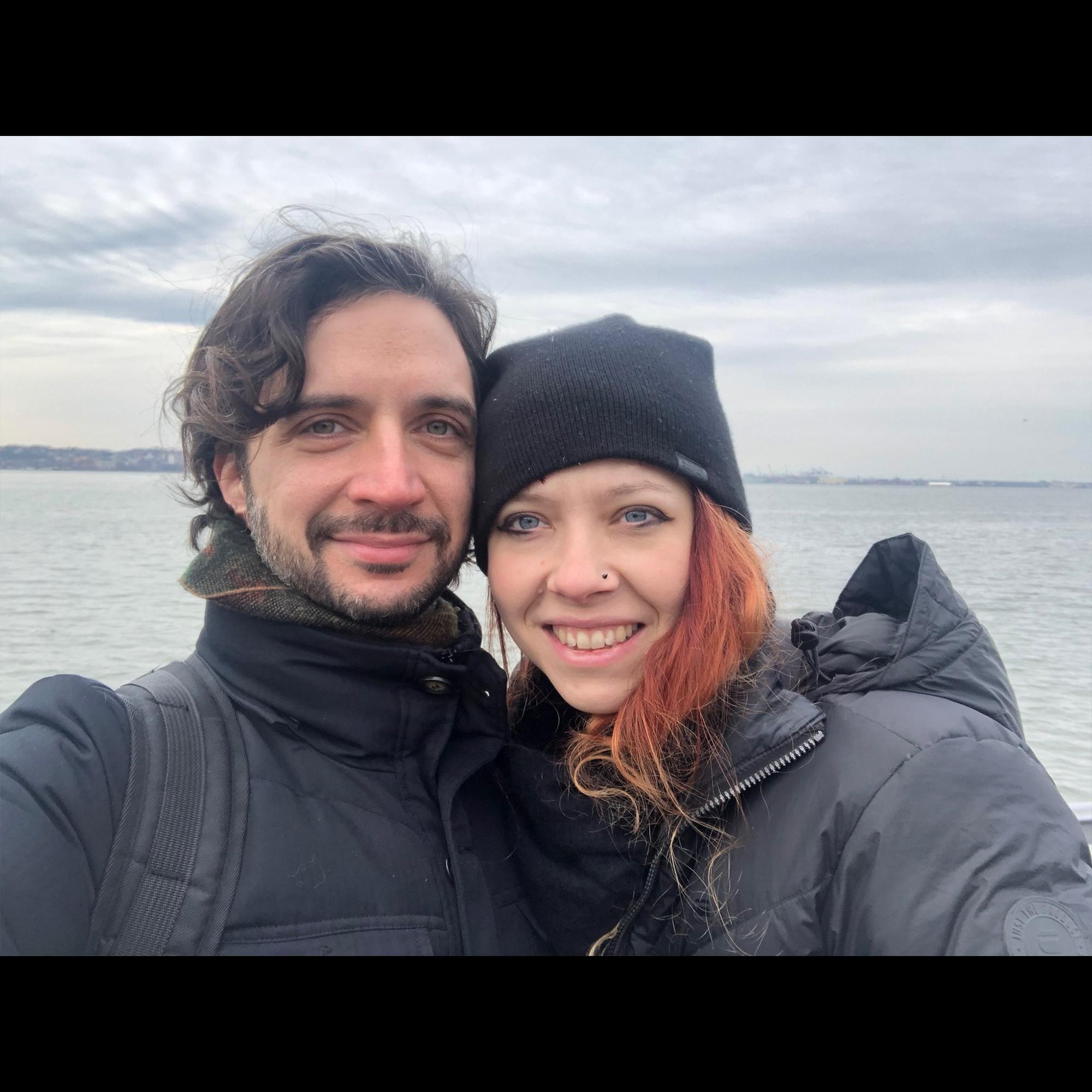 One long and wintry walk in early 2020, near Michael's man cave in Bayridge