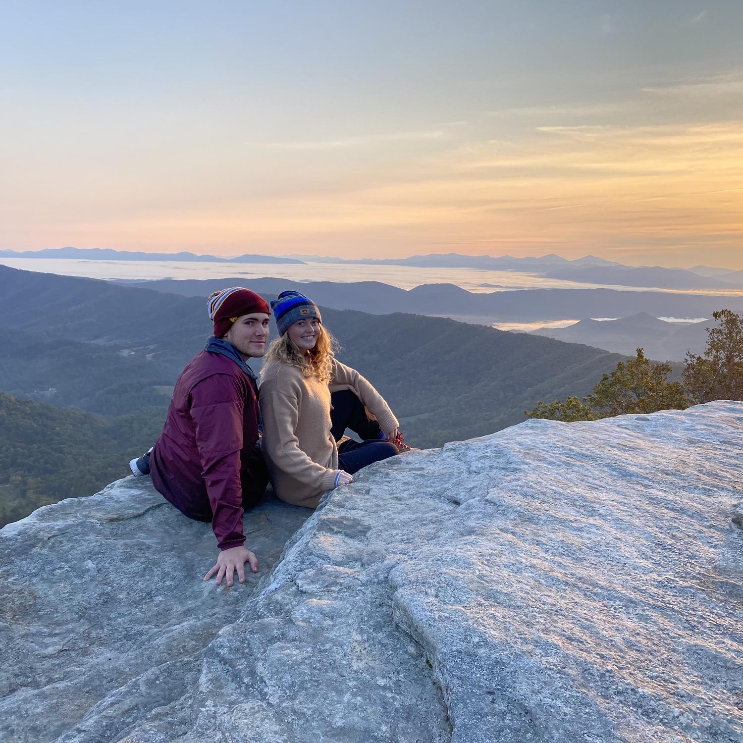 first hiking & camping trip. also where jack would later propose ;)