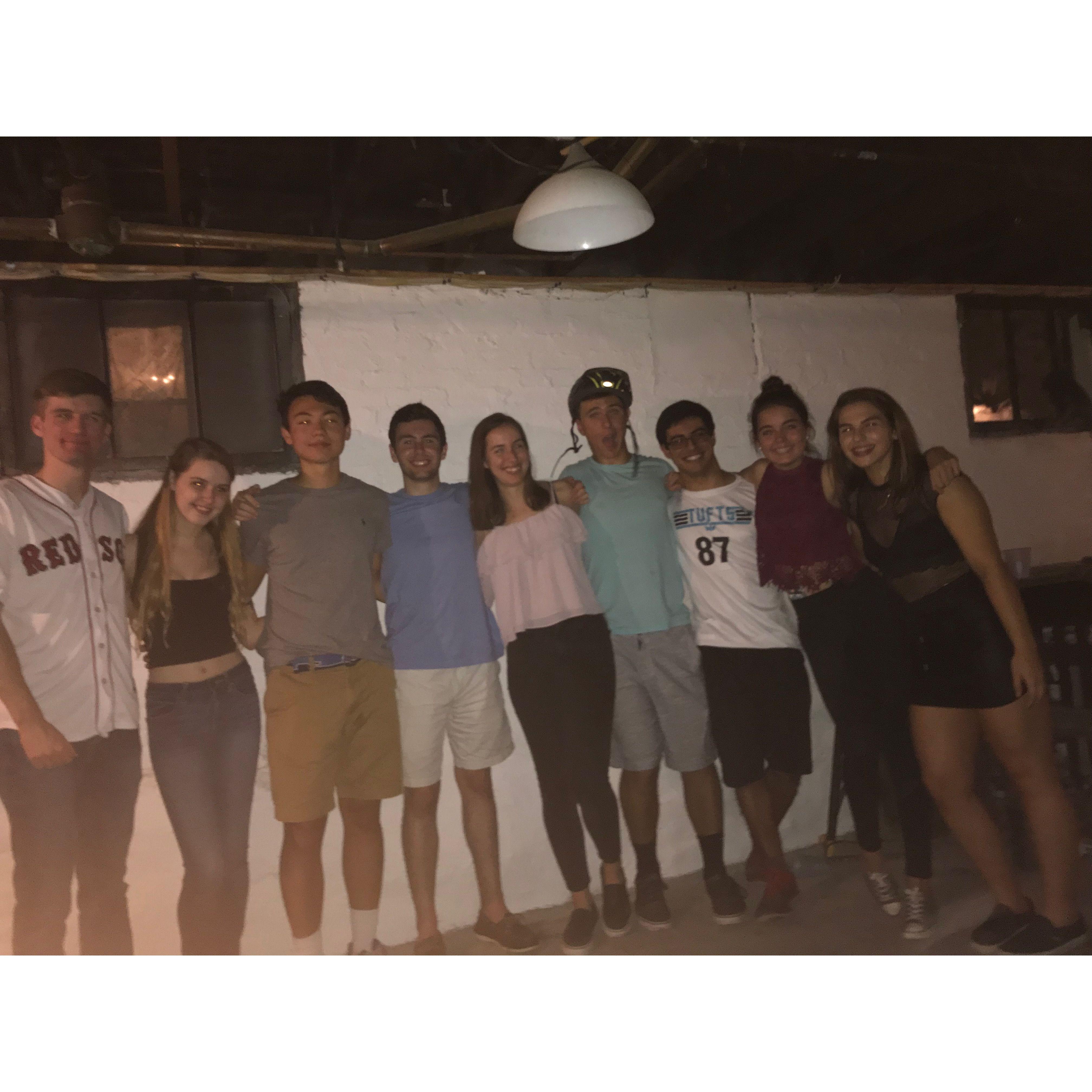 The first ever picture of us together!