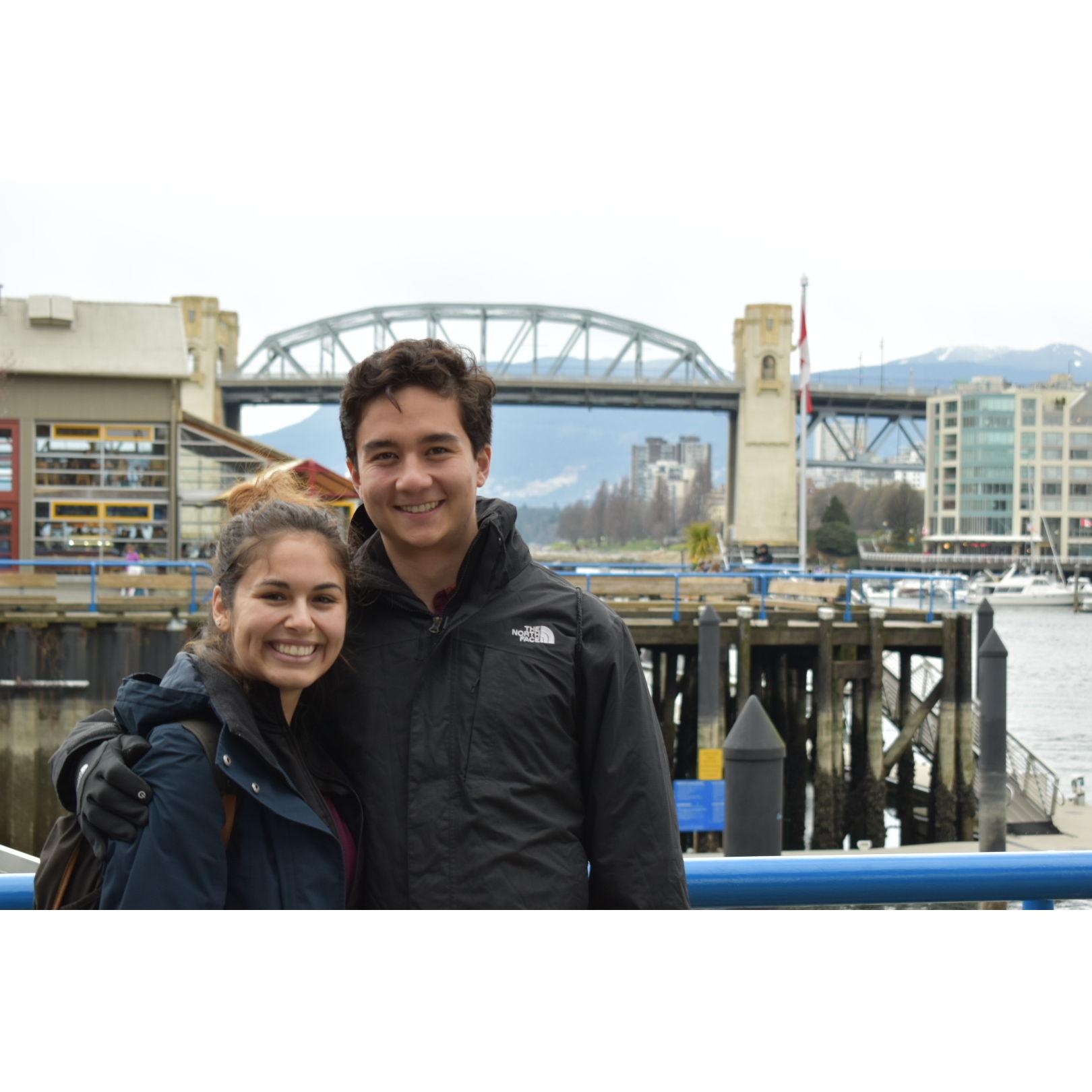Our first state (Washington) and international (Canada) adventure in 2019! Fun Fact: We have been to 16 US states and 4 countries together.