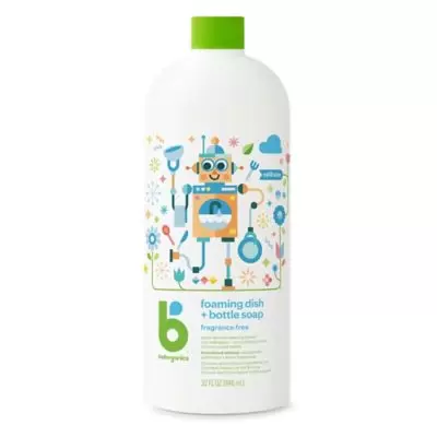 Babyganics® 32 oz. Fragrance-Free Foaming Dish & Bottle Soap Refill