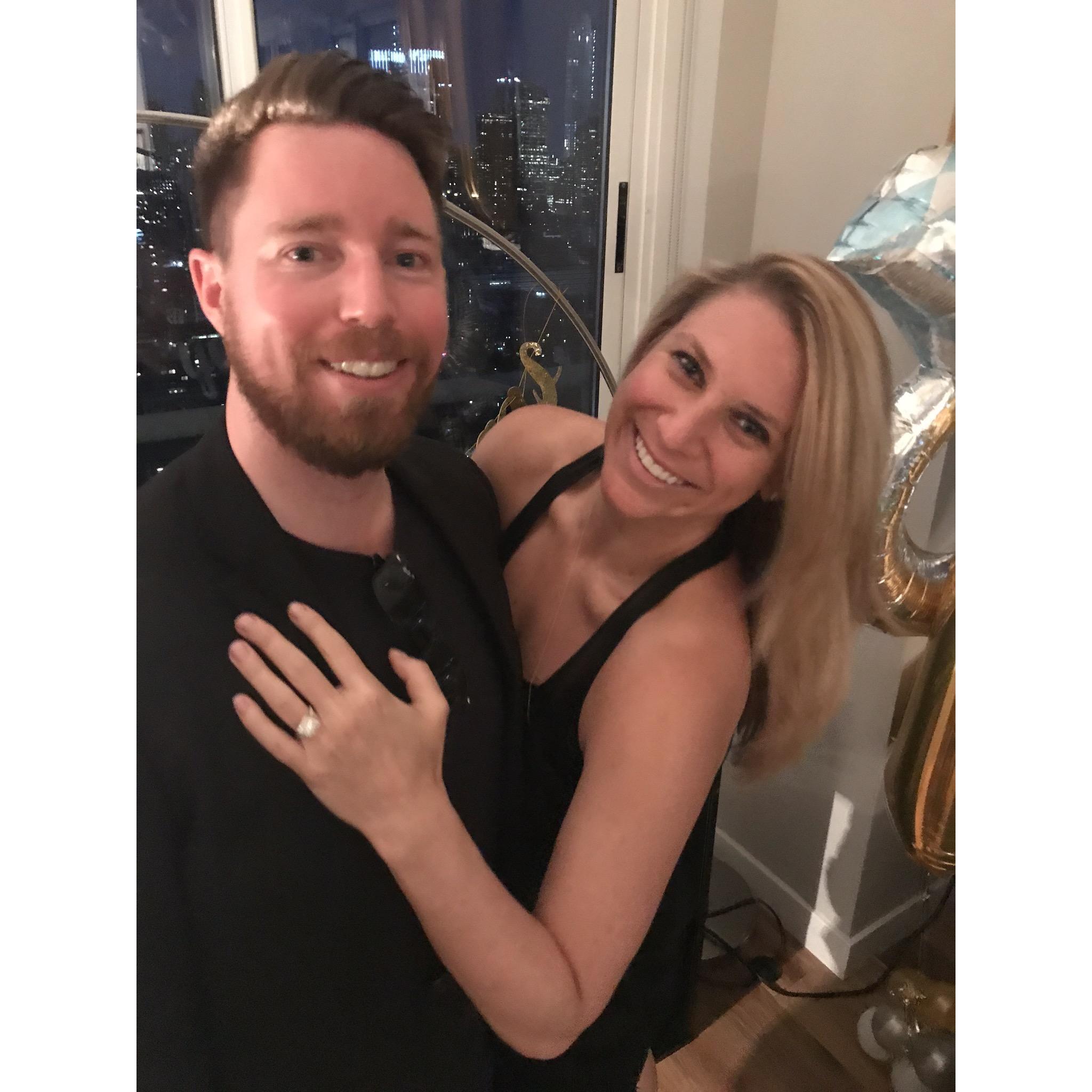 Nick really hit it out of the park with the proposal!