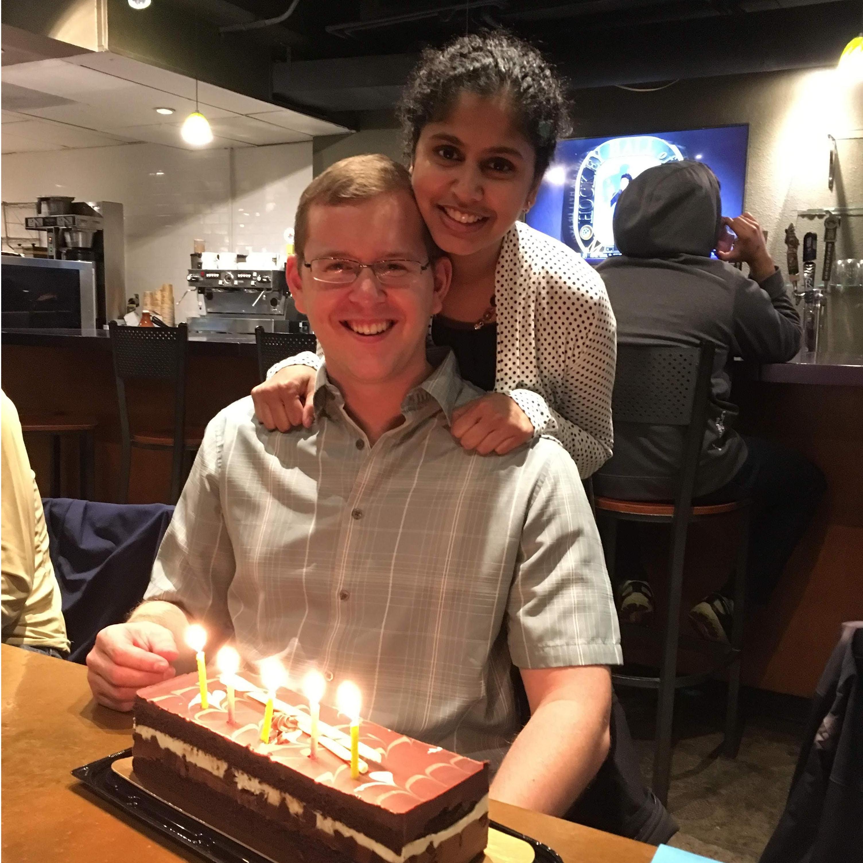 Davis, CA, Nov 2017. Scott's Ph.D. celebration!!!