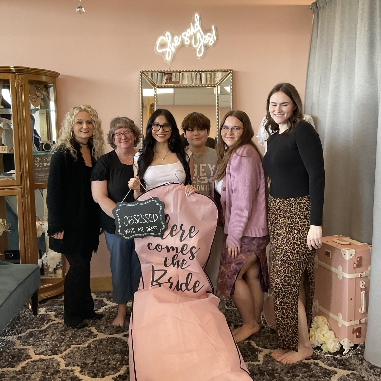 Said yes to the dress