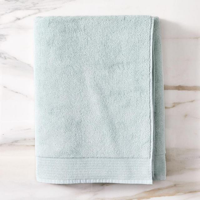 Organic Premium Towel, Bath Sheet, Freshwater Blue