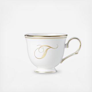 Federal Gold Script Tea Cup