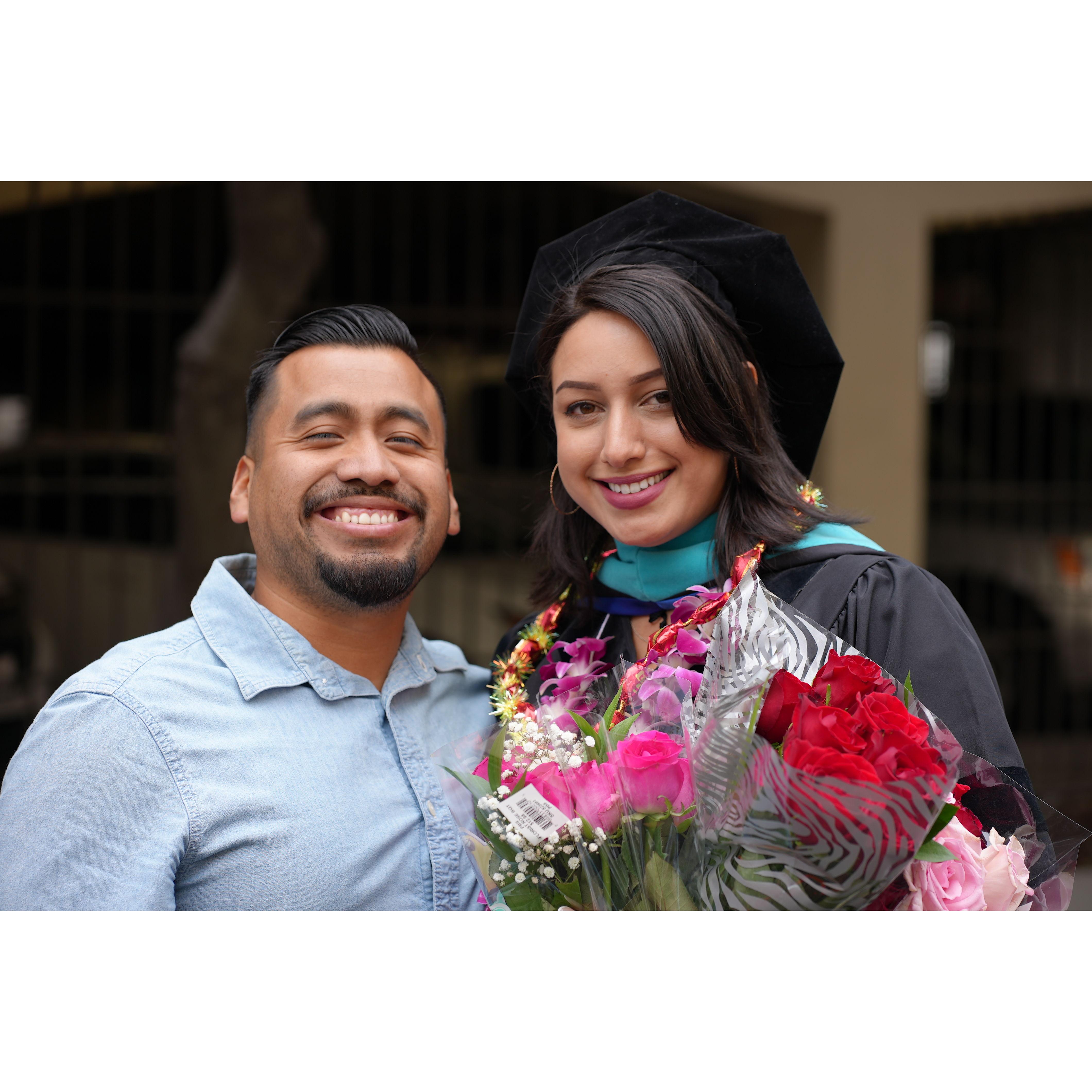 Ariana's DPT graduation May 2022