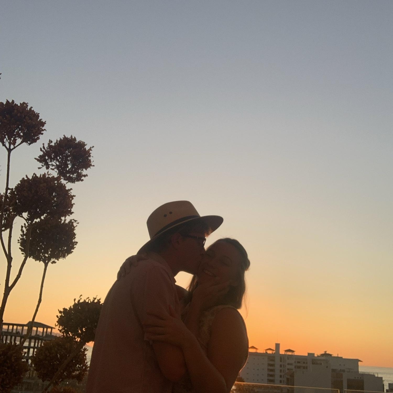 In Mexico, enjoying celebrating the Graham’s!