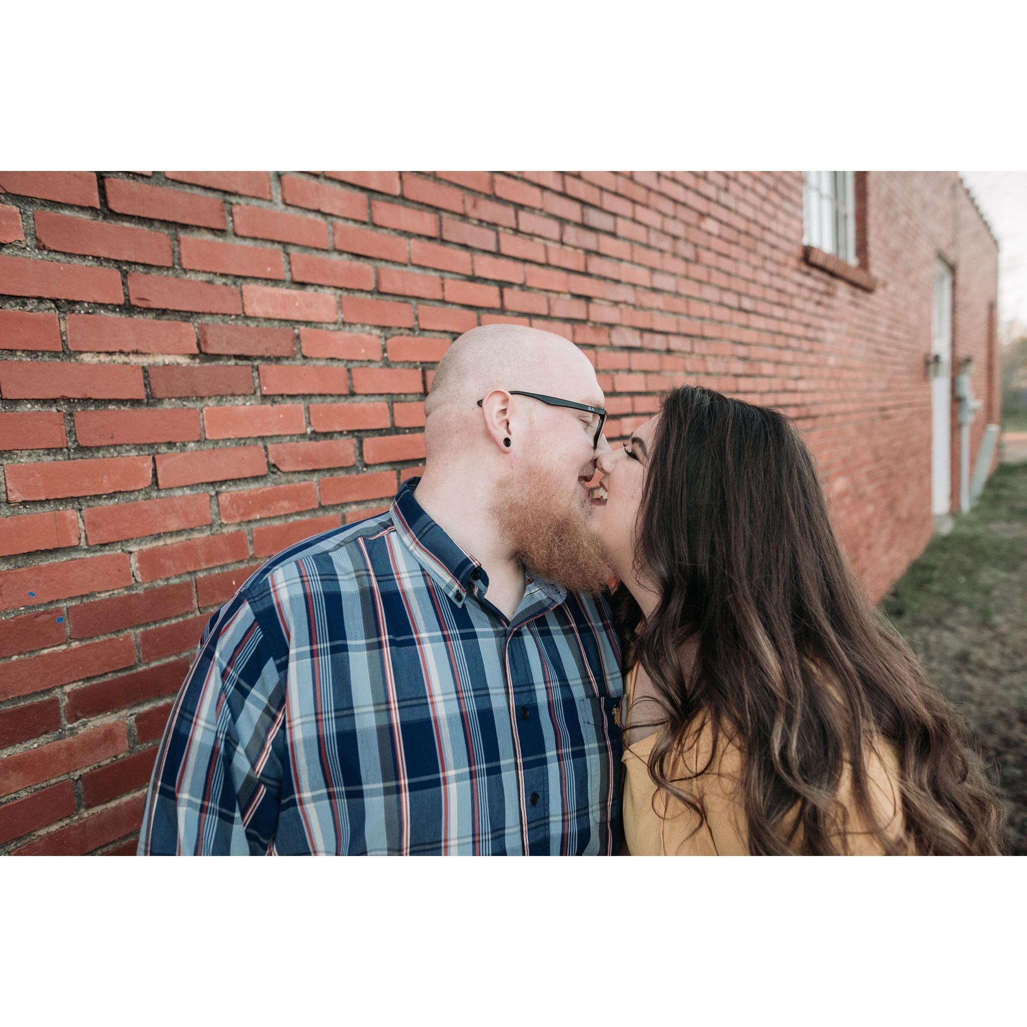 Engagement pictures, March 2019 <3 Travis was actually super good at them