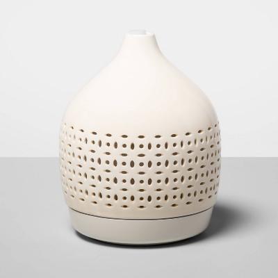 300ml Cutout Ceramic Color-Changing Oil Diffuser White - Opalhouse™