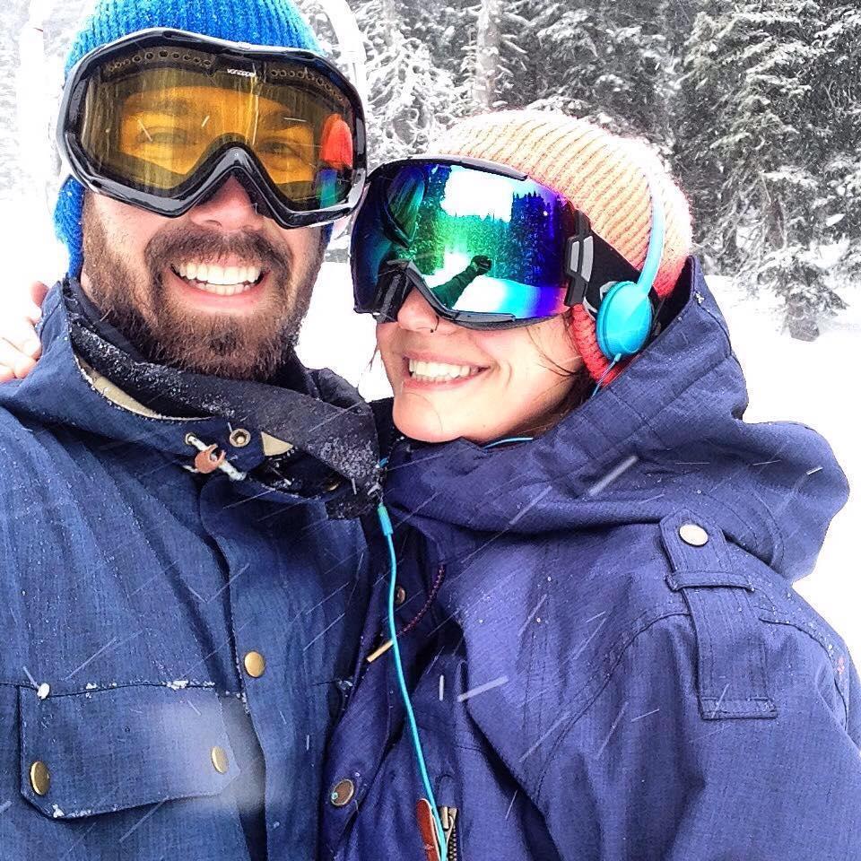 We love to snowboard together. Whether it's at our home state resorts in Idaho aka Bogus Basin & Brundage Mountain, at our new home mountain, Mount Baker, or exploring new mountains and terrain.
