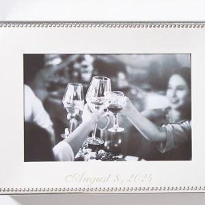 Celebration Beaded Photo Keepsake Box