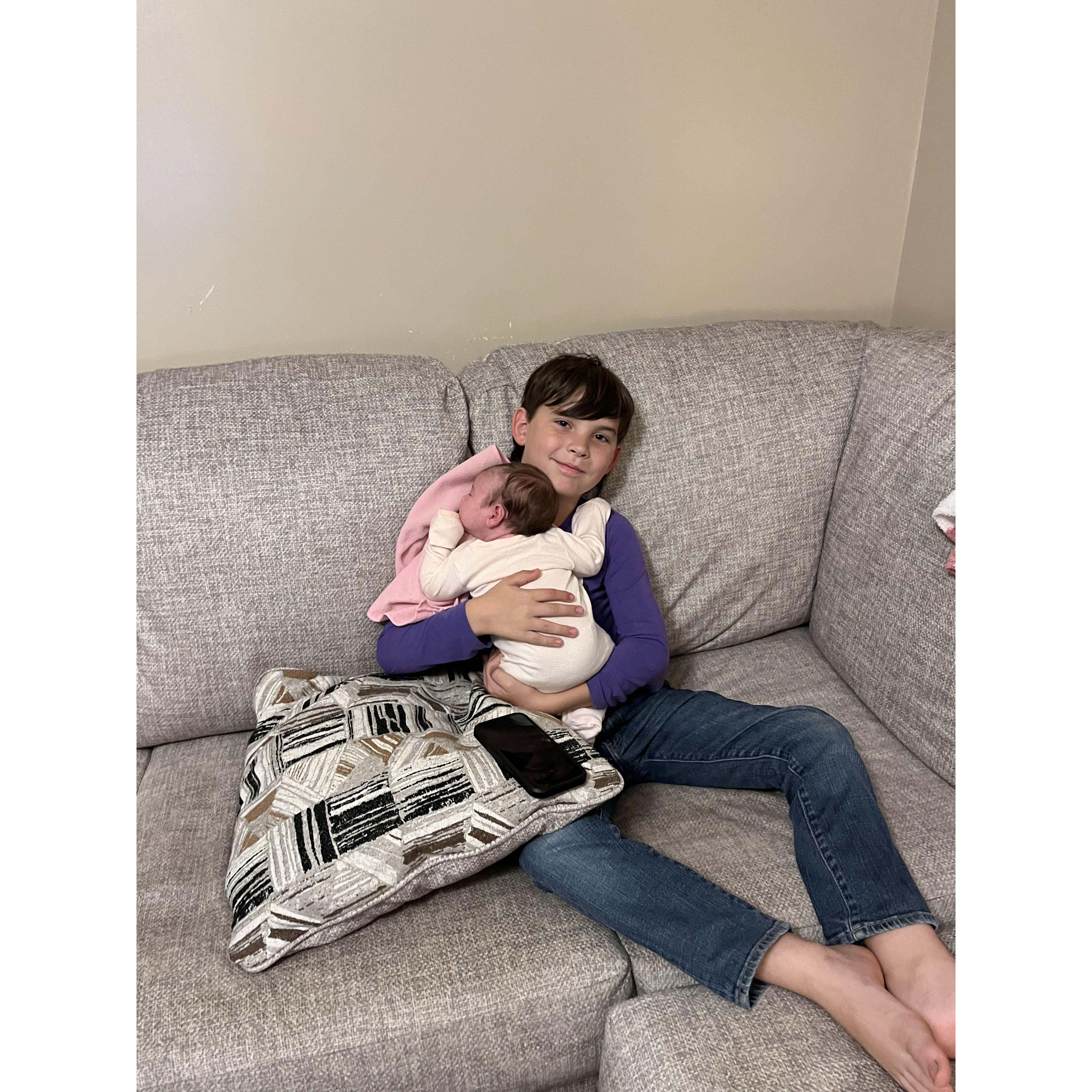 First photo of Luke and Willow together.