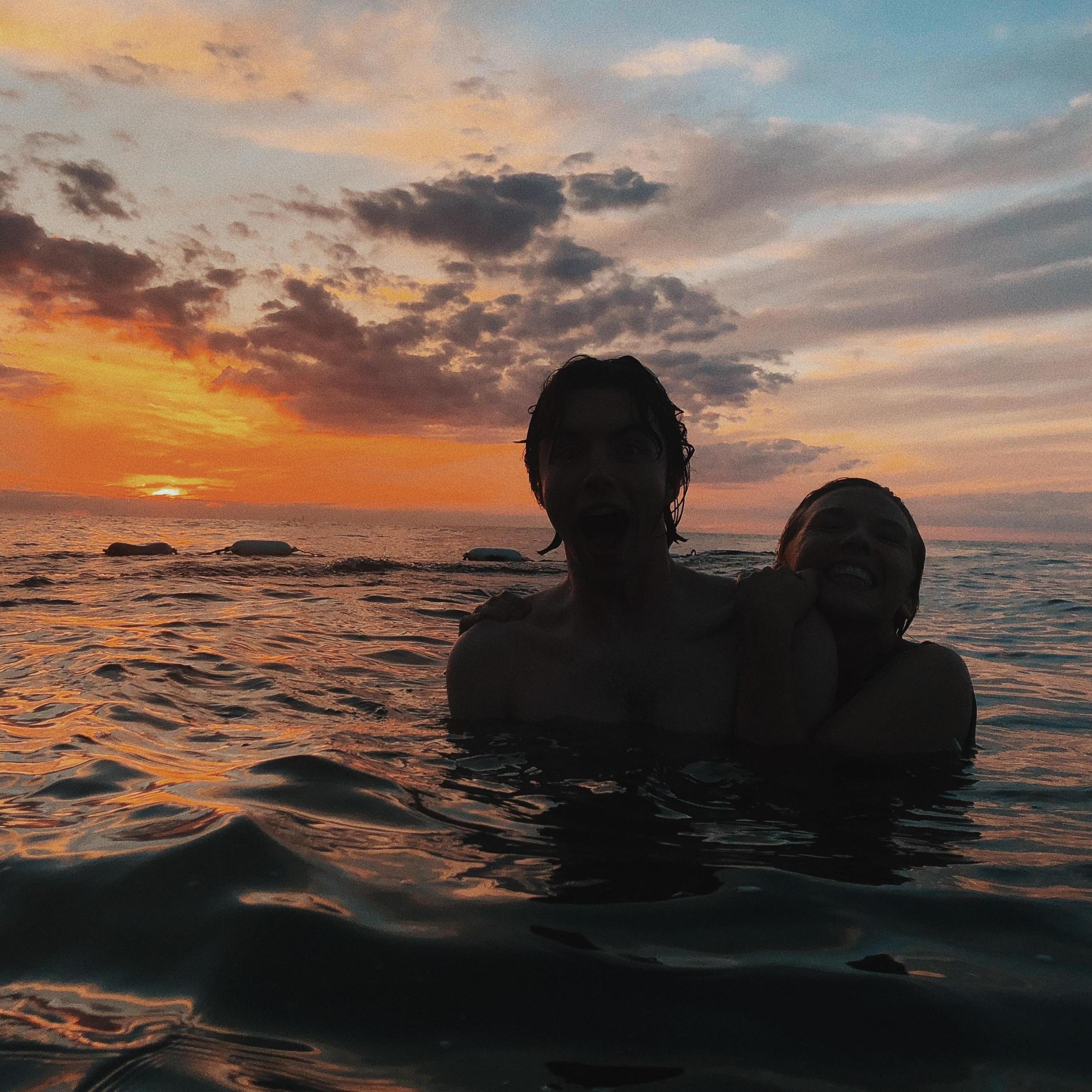 Beulah Beach! First time seeing each other back in the states since Maeve left NZ (2019)