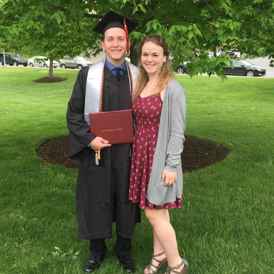 David's college graduation