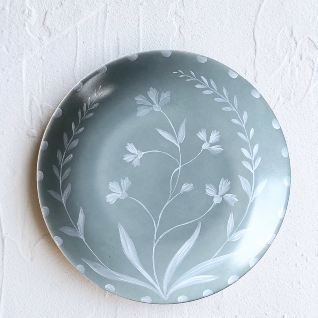 Sage Bloom Dinner Plate