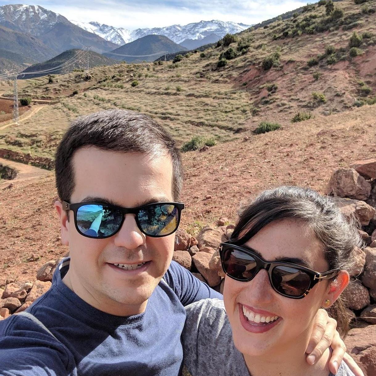 hiking the High Atlas Mountains