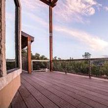 Deck view at The Patriarch of Zion Ponderosa Resort