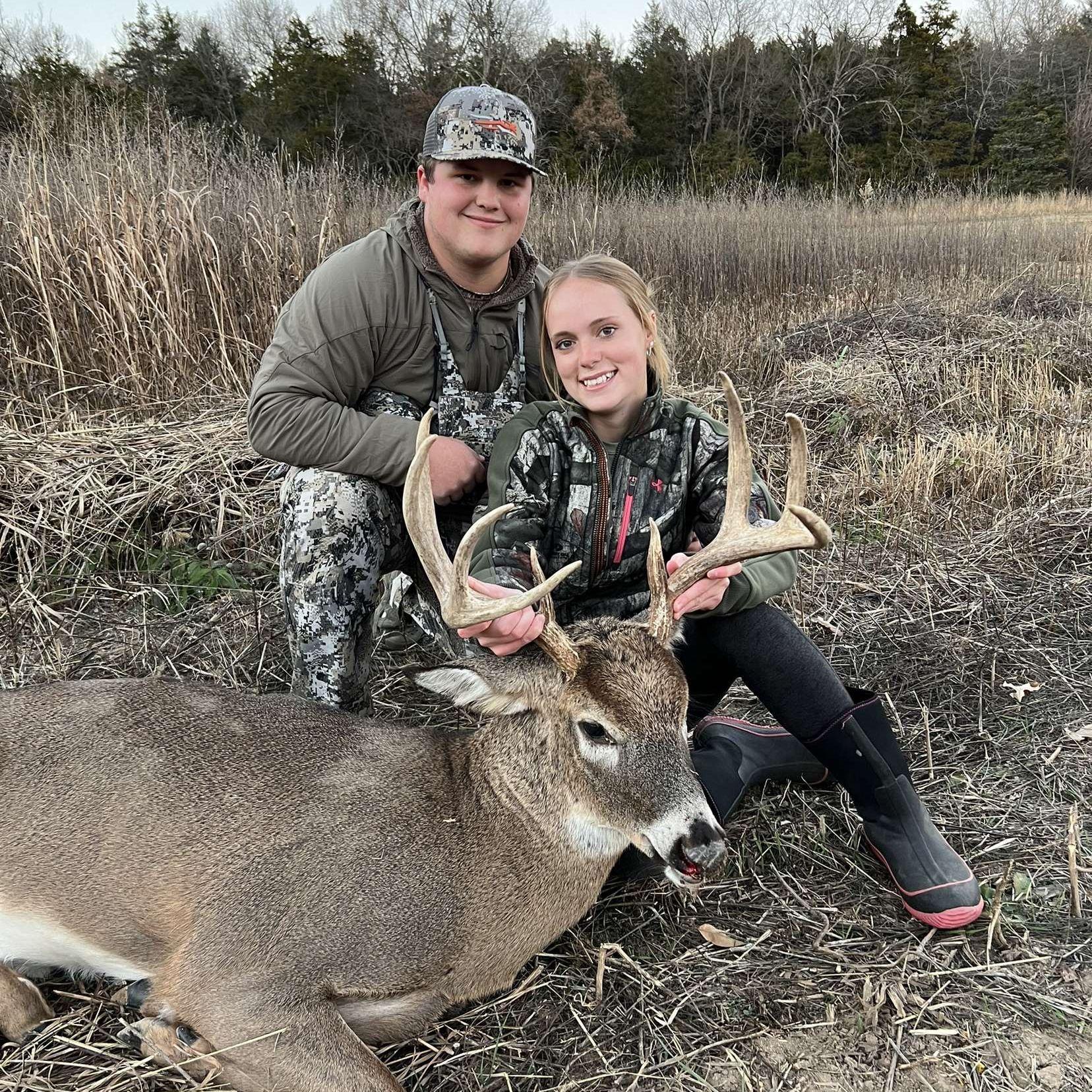 Our first deer together - 2023