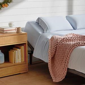 Purple SoftStretch KING Sheet Set in color: Morning Mist