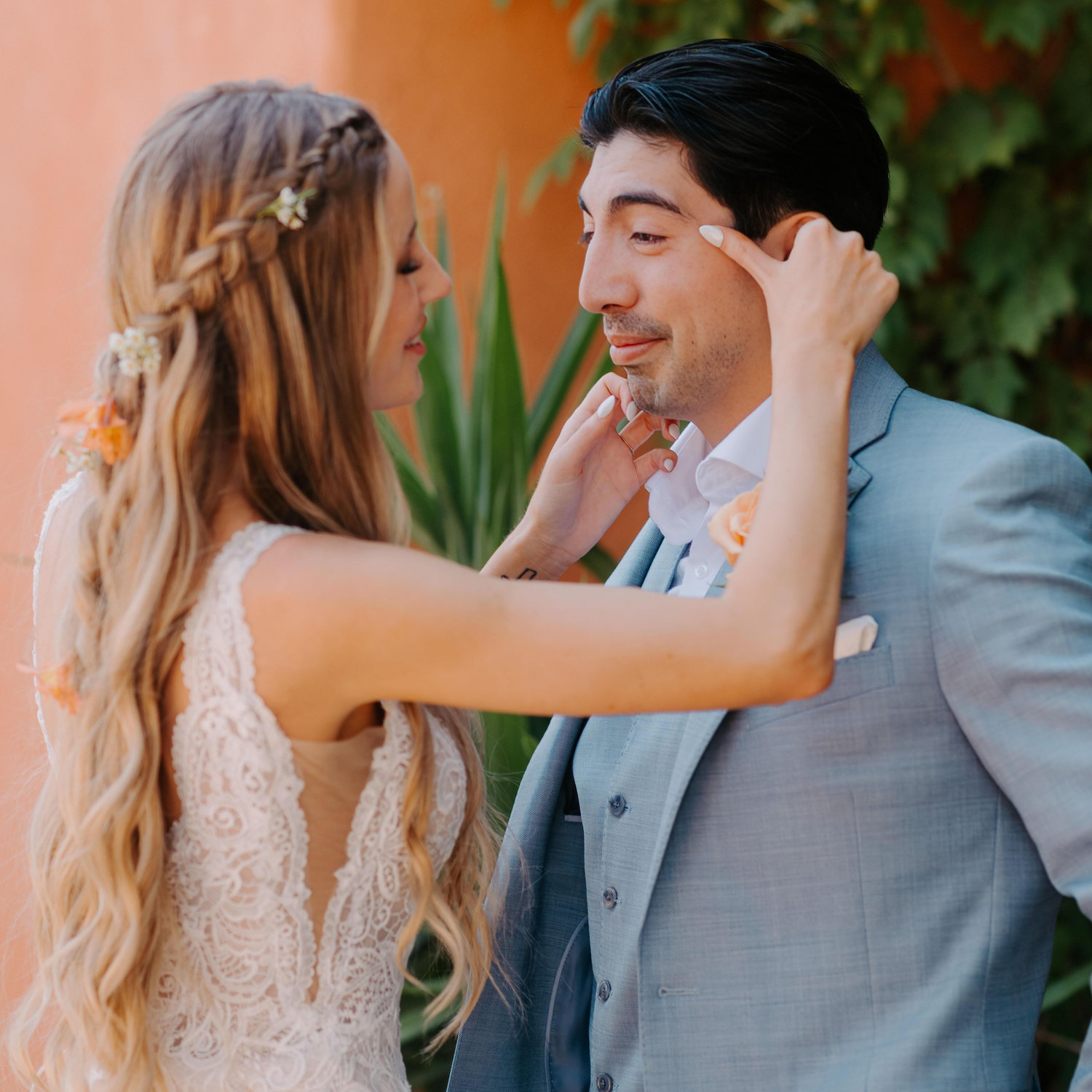 Our wedding day, August 2025