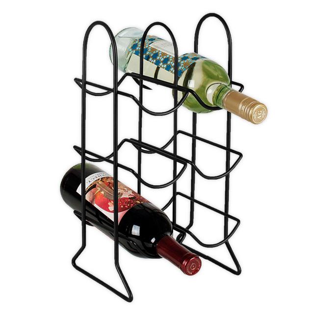 Spectrum Diversified Designs® Steel Wine Rack in Black
