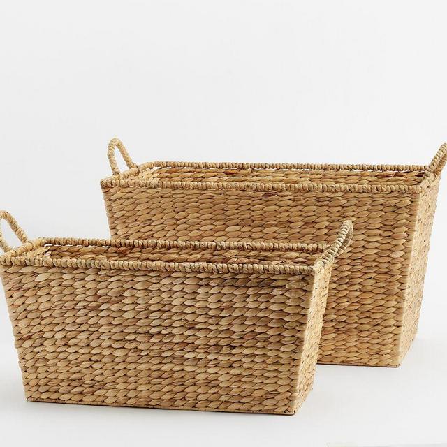 Savannah Seagrass Basket Natural Medium & Large Taper S/2