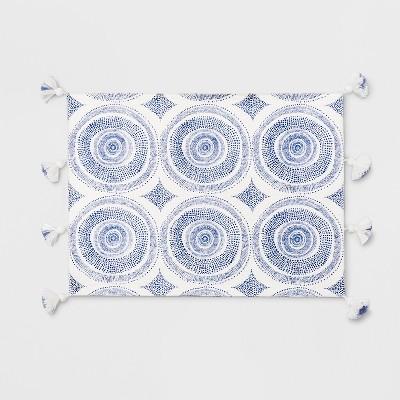 19"x14" Placemat Blue - Opalhouse&#153;