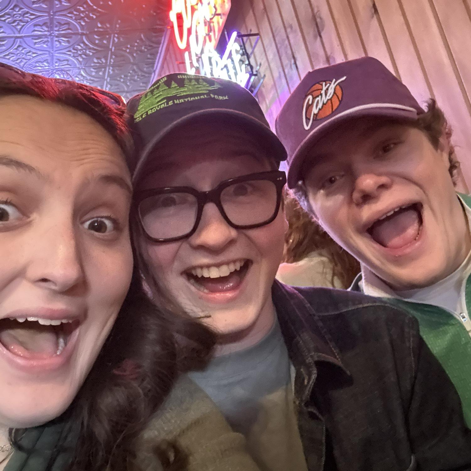 First Fake Patty's at Yard Bar with Xander.