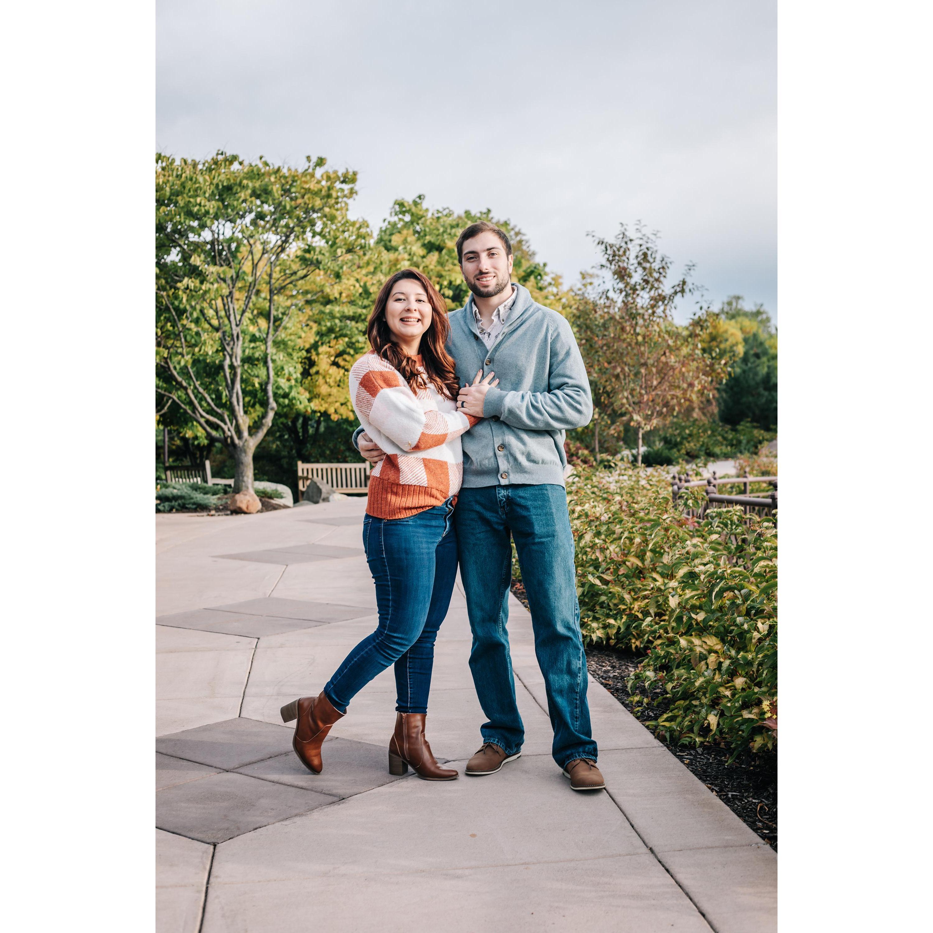 We first said I love you in November.