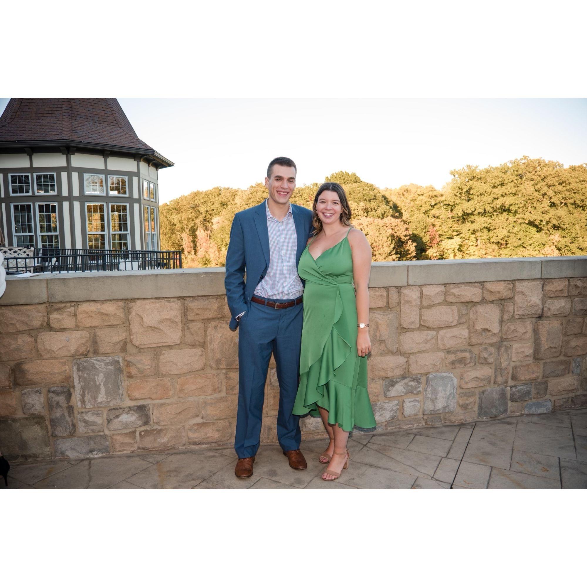October 2022 - enjoying our the love of our friends at another wedding