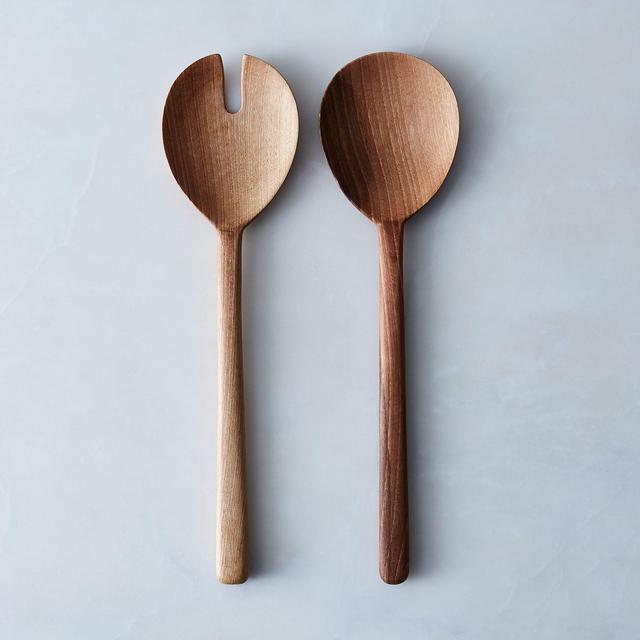 Simple Walnut Serving Set