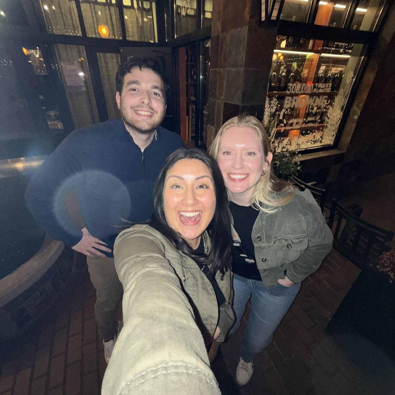 April 2025: a night out in Bellevue with Juj!
