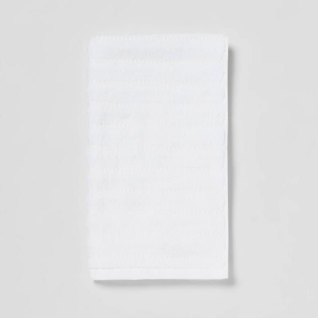 Performance Plus Hand Towel White Striped - Threshold™