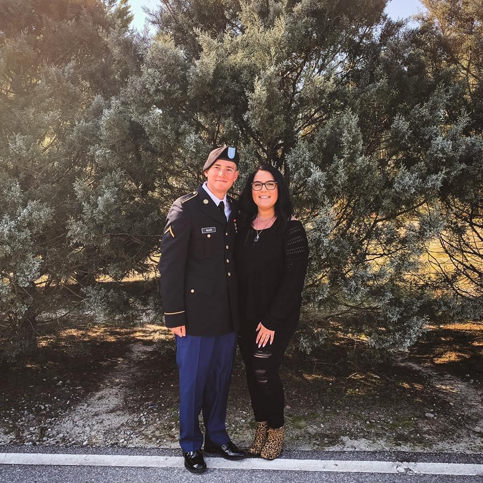 Watching my man graduate basic