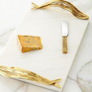 Palm Cheese Board with Knife